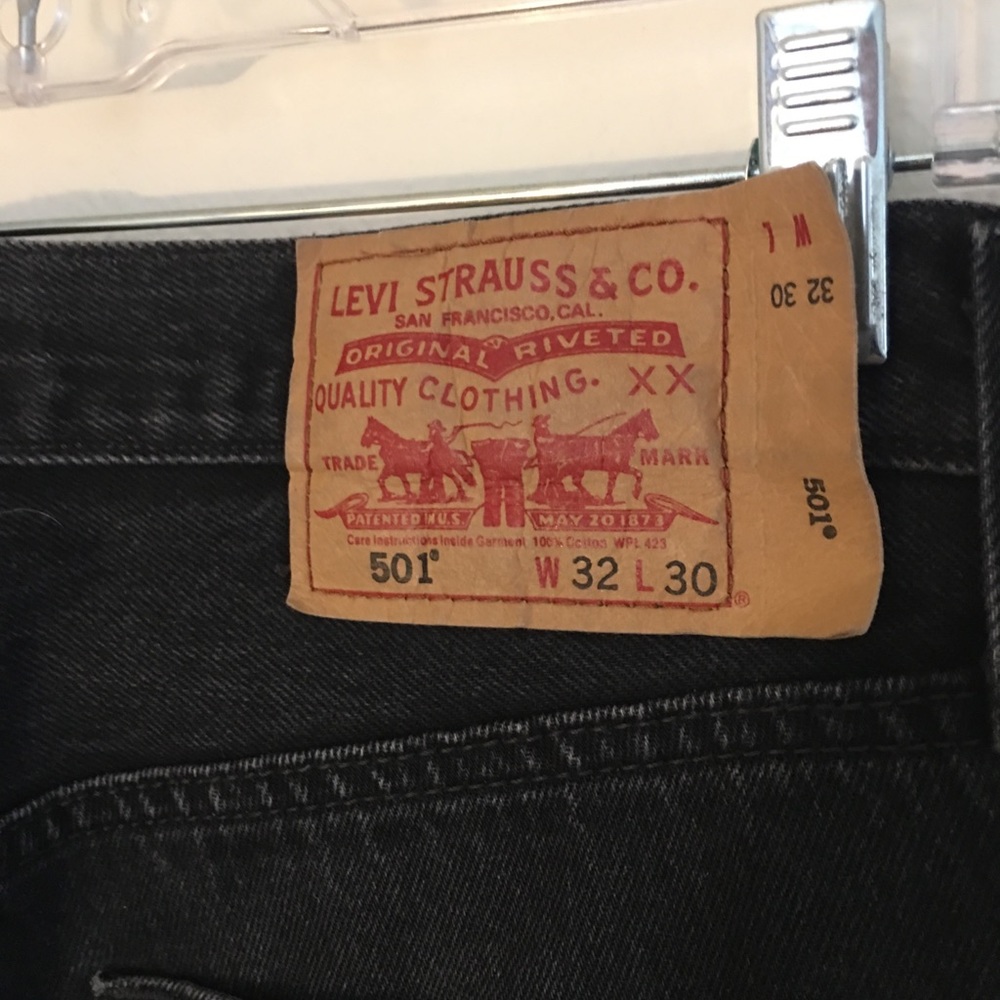 Levi’s Denim Jeans w/ Back Tag Red Label 501